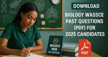 Download Biology WASSCE Past Question (PDF) For 2025 Candidates